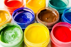 תמונה עבור הקטגוריה צבעי גואש, מים ואקריליק