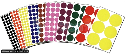 תמונה של מדבקות 32 דף צבע אחיד