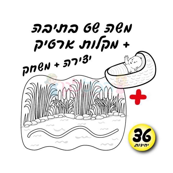 תמונה של יצירה משה שט בתיבה + מקלות ארטיק