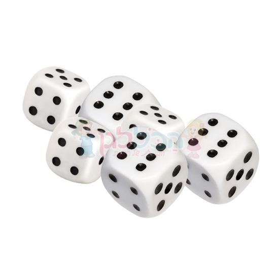תמונה של קוביות משחק 100 יחי' 1 ס"מ