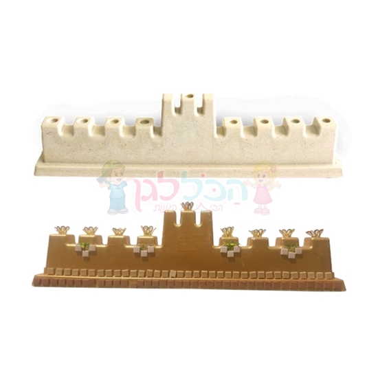 תמונה של חנוכיה במבוק מבצר