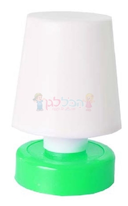 תמונה של מנורת לילה לחיצה במגוון צבעים