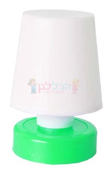 תמונה של מנורת לילה לחיצה במגוון צבעים
