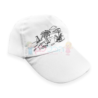 תמונה של כובע שמש לצביעה
