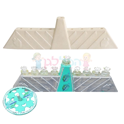 תמונה של חנוכיה במבוק קלאסי