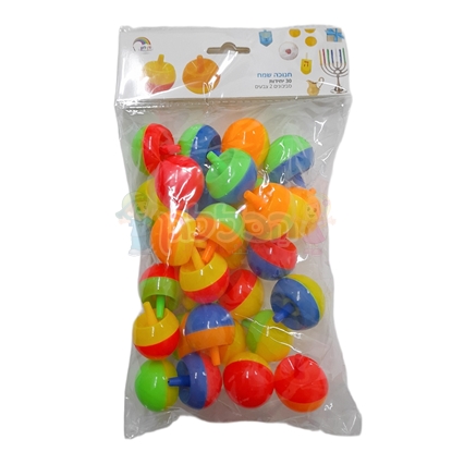 תמונה של סביבון 2 צבעים 30 יח